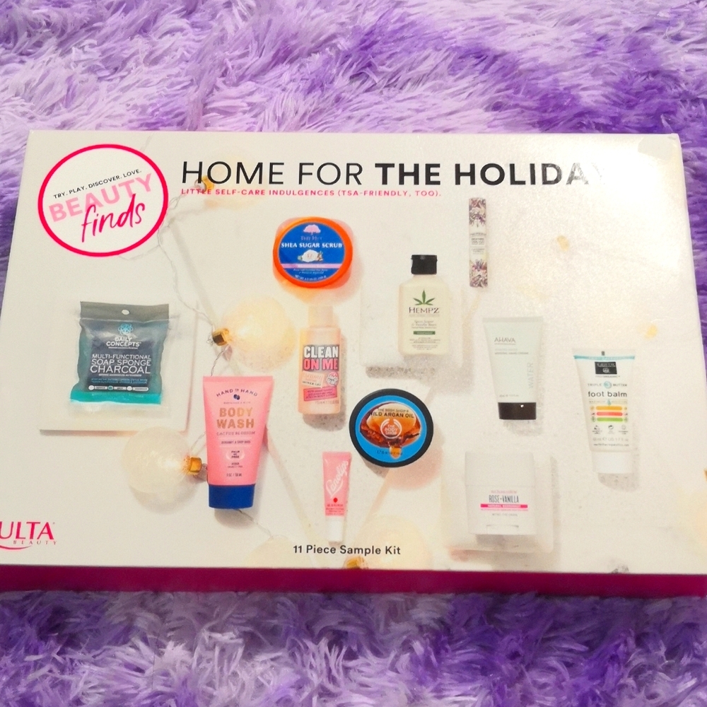 Bath and body travel size gift set